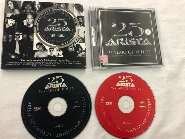DVD「25 ARISTA　25 YEARS OF #1 HITS:」 25 Years Of #1 Hits: Arista Records 25th Anniversary