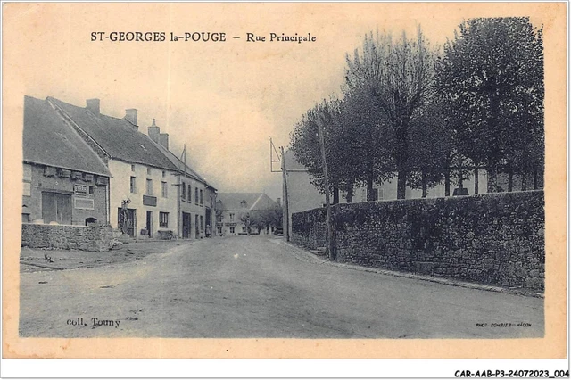 CAR-AABP3-55-0165 - SAINT GEORGES LA POUGE - rue principale