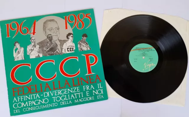 CCCP FEDELI ALLA Linea 1964/1985 AFFINITA' E DIVERGENZE Lp 12