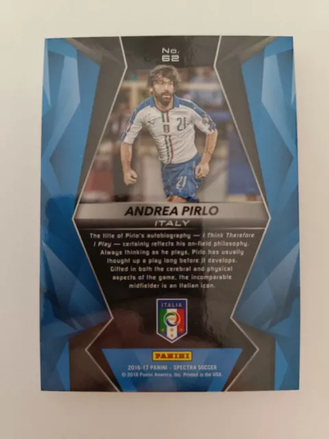 Panini Spectra Soccer 2016/17 - Andrea Pirlo Italy 2