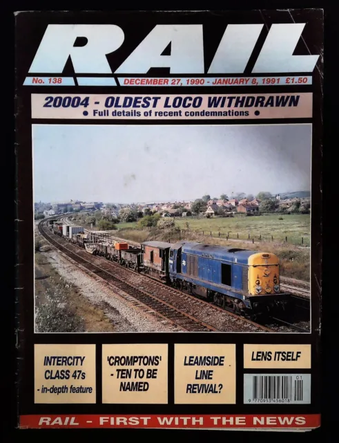 Rail Magazine No.181 August 19 - September 1, 1992 mbox2167 Class 08 Becomes 09