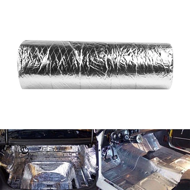 Protezione Suono Auto Ammortizzante Cellula Stretta Schiuma Isolamento Calore Tappetino Larghezza 10mm