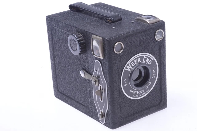 Ancien appareil photo goldy meta box, 6x9, objectif stigmar