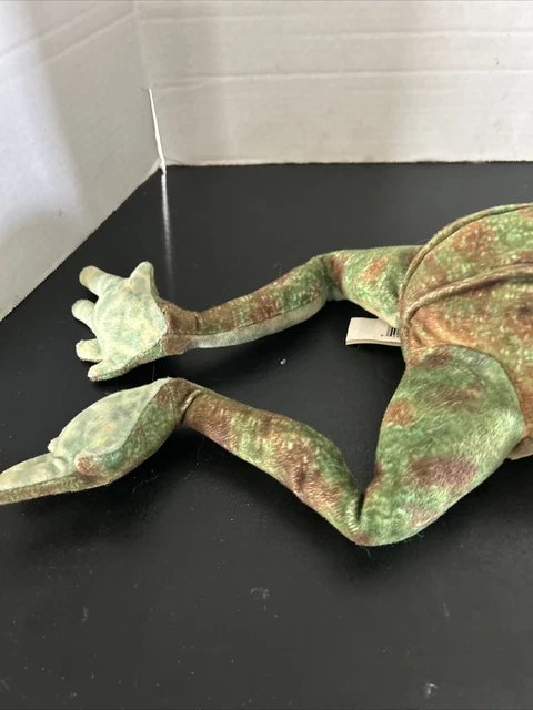 PLUSH SOFT TOY Folkmanis 3082 Jumping Frog Hand Puppet RETIRED $44.99