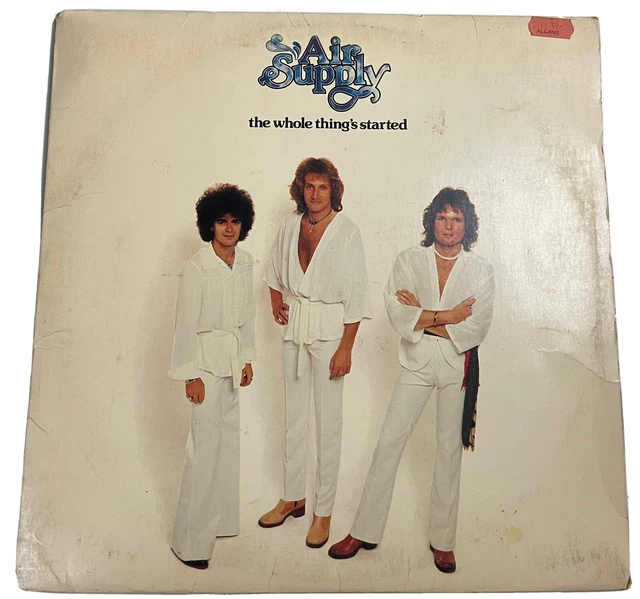 AIR SUPPLY THE Whole Thing’s Started Vinyl Record 12” 33 RPM SBP 234999