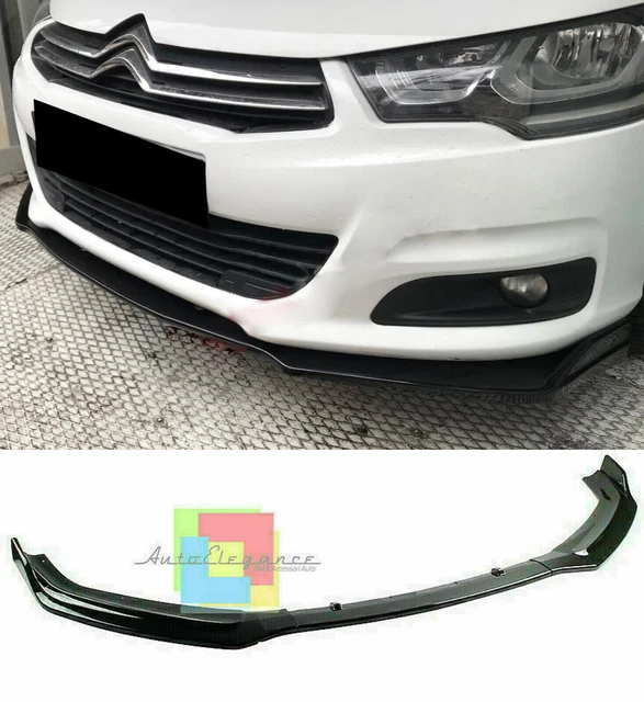 SPLITTER PEUGEOT 208 2012+ LAMA SOTTO PARAURTI ANTERIORE IN ABS LOOK S