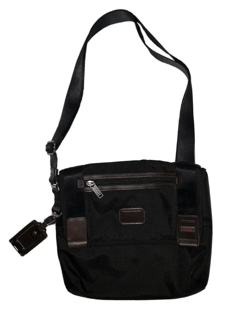 Tumi 22371Hkh Alpha Bravo Beale Messenger Shoulder Bag Black/Brown