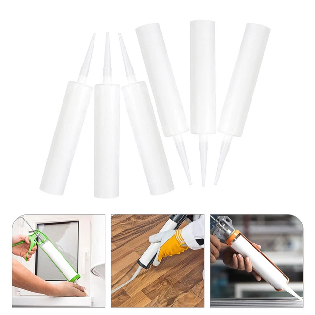 6 pz tubo vuoto plastica colla vetro piastrelle di ceramica ricaricabile
