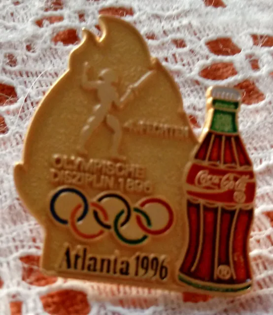 1996 Coca Cola German Fencing Olympic Pin Atlanta Coke Germany Set
