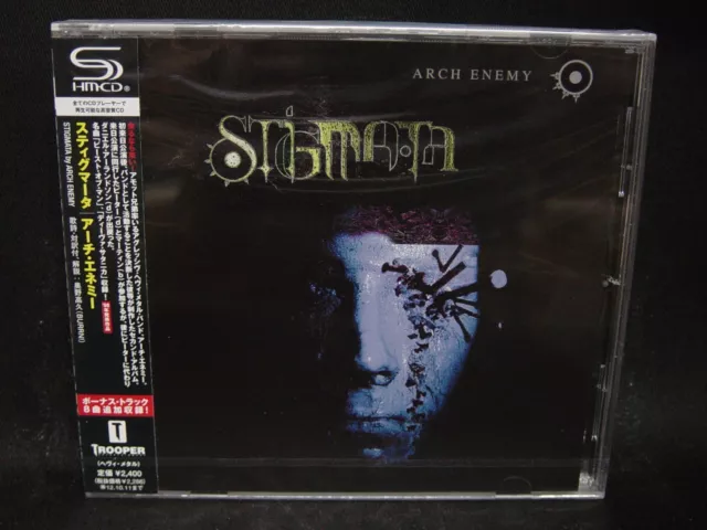 ARCH ENEMY Stigmata + 8 JAPAN SHM CD Carcass King Diamond Witchery In Flames