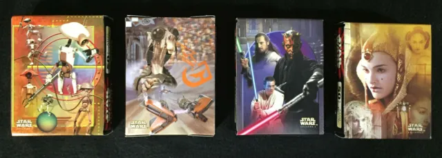 Star Wars Episode 1 Mini Puzzles by Hasbro (Lot of 4 puzzles)