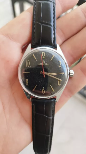 Vintage ATLANTIC Worldmaster Men's Watch