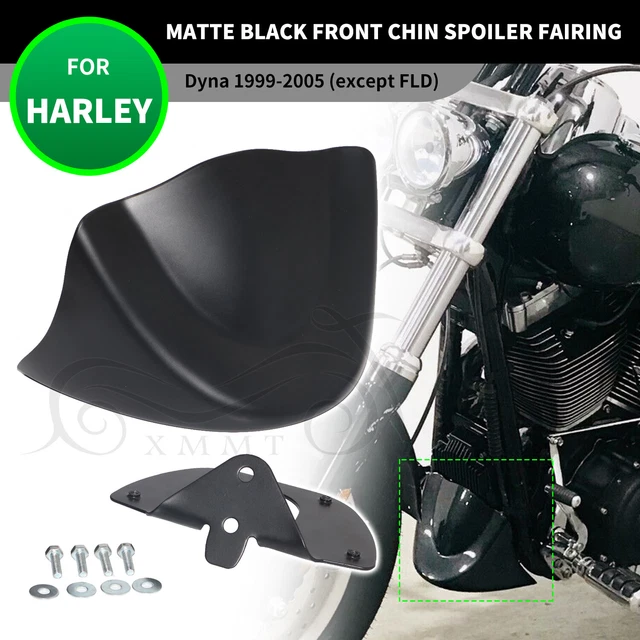 MOTORCYCLE CHIN LOWER Fairing Front Spoiler Air Dam Cover For Harley