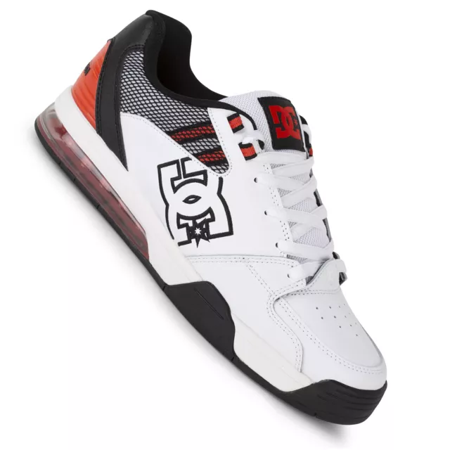 DC Skate Shoes Versatile Versatile white-black - Skateschuhe mit 180° Air-System