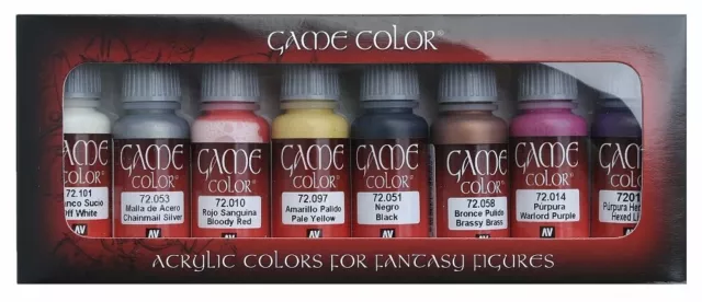 Vallejo Game Color Paint Choose Mix From Range 17ml Paints Fantasy Art  Colours