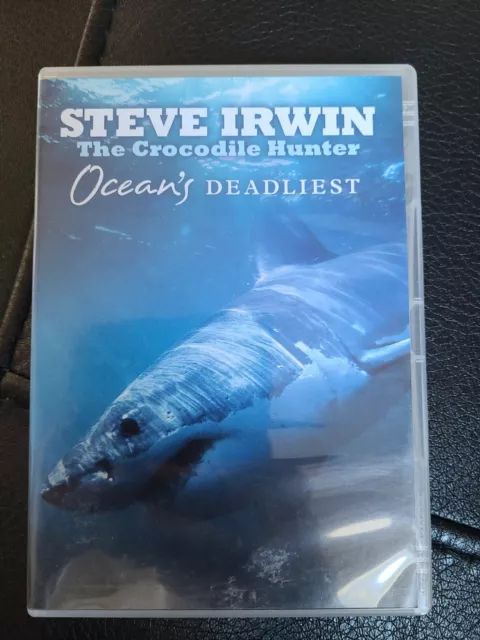 OCEAN'S DEADLIEST STEVE Irwin DVD Crocodile Hunter ' His last ever