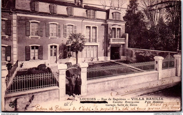 65 LOURDES - Pension de famille, villa BASILIA