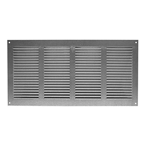 BomDog Grille De Drainage Acier Galvanisé 500x250mm - Couvercle Égout Robuste Anti-Rouille Extérieur