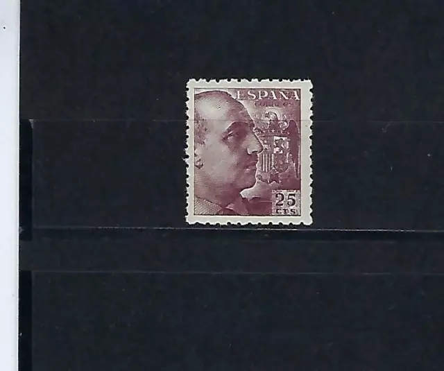 ESPAÑA. Año 1940. General Franco y escudo de España. VARIEDAD.