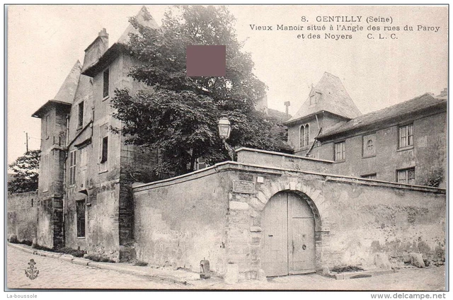 94 GENTILLY - Vieux manoir situe a� l'angle des rues du Paroy et des Noyers