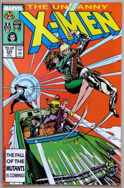 Uncanny X-Men #224 Vol 1 - Marvel Comics - Chris Claremont - Marc Silvestri