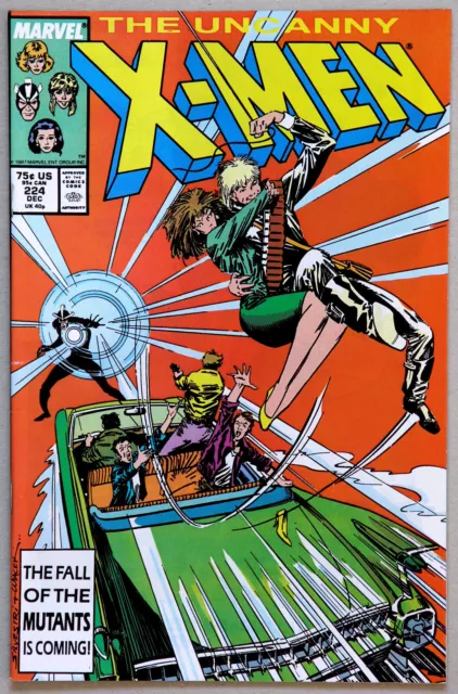 Uncanny X-Men #224 Vol 1 - Marvel Comics - Chris Claremont - Marc Silvestri