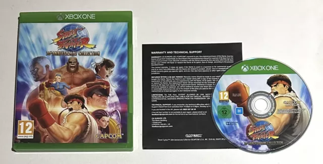 Street Fighter 30th Anniversary Collection Microsoft Xbox One Boxed PAL Capcom