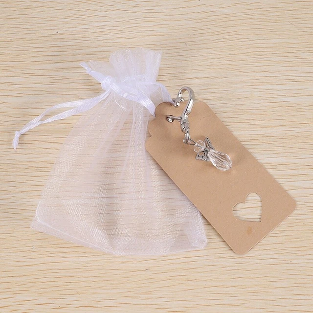 30 StüCk Engel SchlüSselanhäNger Souvenir Hochzeit Geschenke Baby Dusche Fa2713