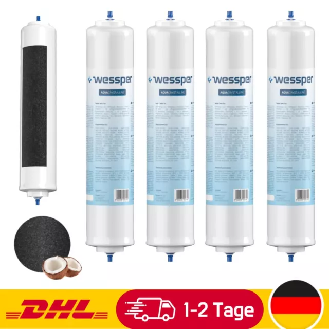 4x Kühlschrank Wasserfilter kompatibel mit Samsung HAFEX/EXP DA29-10105J Wessper