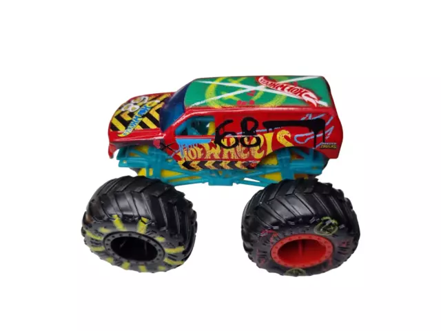 New Hot Wheels Monster Trucks Track Race Set Playset Original Diecast Car  Boys Toys for Children Demo Derby HNB94 - AliExpress