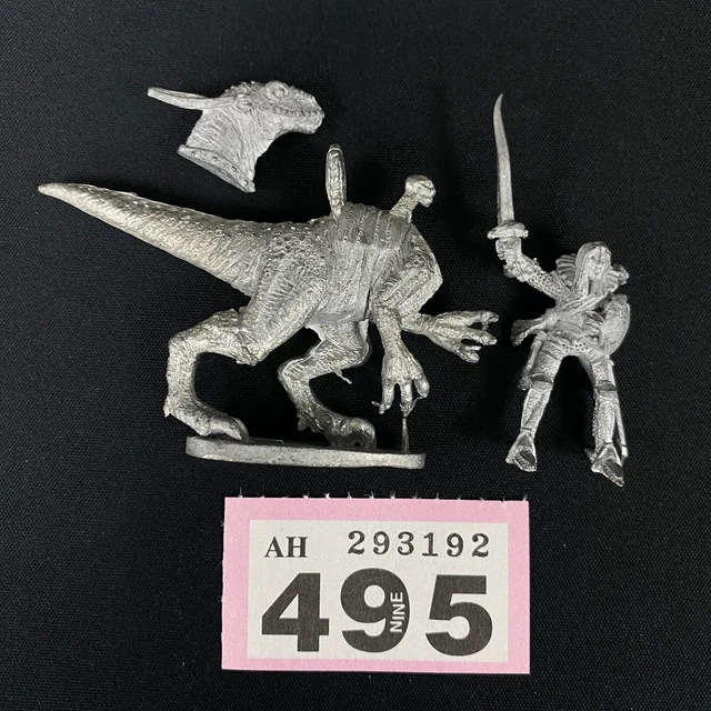 GRENADIER 1453 DARK Elf Raptor War Leader Cavalry Cold One Knight ...