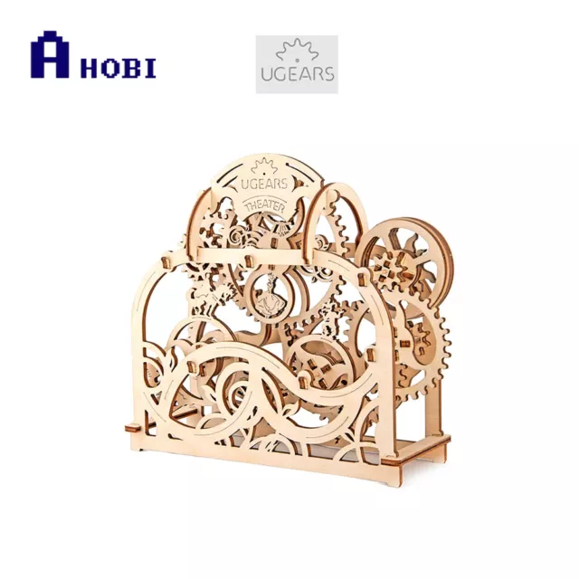 Ukraine Made UGears Mechanical Theatre Wooden 3D Puzzle DIY Model Kit