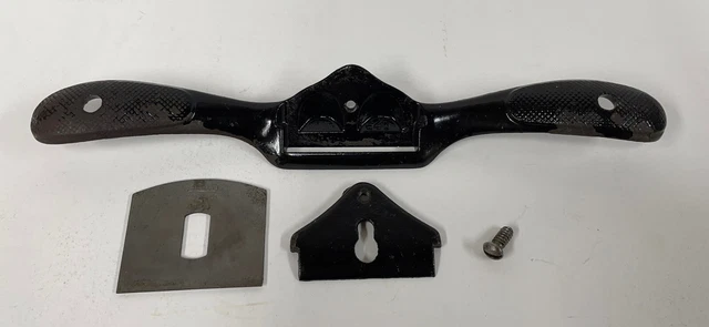 Vintage STANLEY No. 51 Spokeshave Flat Bottom Sole Woodworking 7
