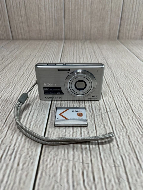 【動作確認済】SONY Cyber-shot DSC-W550 シルバー SONY - SONY Cyber−Shot DSC-W550コンデジ 動作確認済み