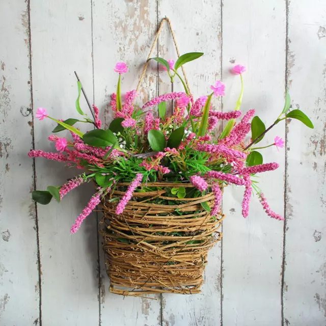 Cesto Di Fiori Primaverili Porta D'ingresso Porta Fiori Cesto Da Appendere Per