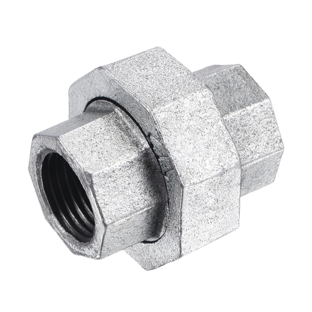 Tuyau Raccord Hex Union G1/2 Femelle Filetage Tube Connecteur Adaptateur Fonte