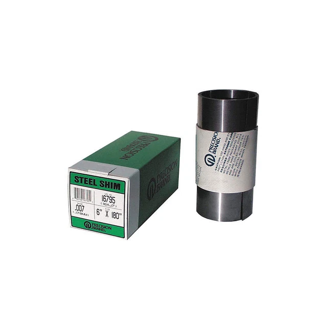PRECISION BRAND 16630 Shim Stock,Roll,Cold Low Steel,0.0250 In