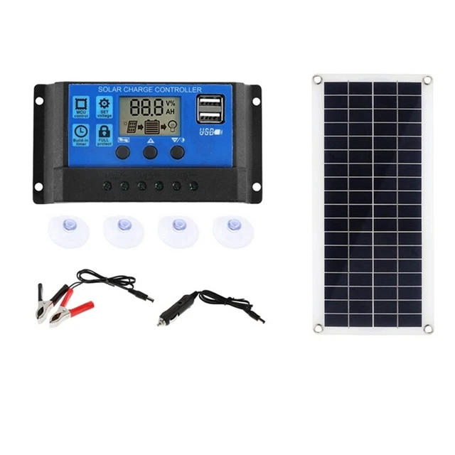 Panneau Solaire 3W DeWIN - 12V, Portable, Silicium Polycristallin