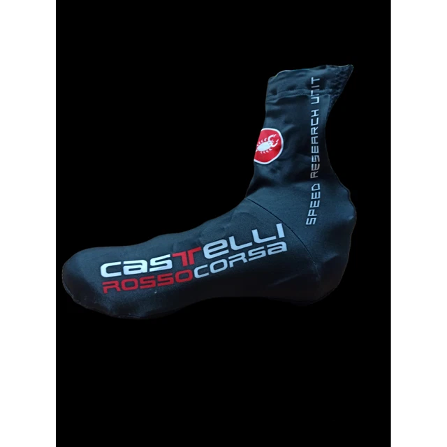 Castelli Copriscarpa Aero Race Rossocorsa Lycra