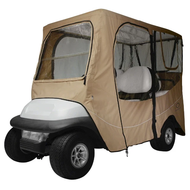 Deluxe Golf Cart Recinto Cover 4 Quattro Persone, per Tetti fino A 80 " Lungo