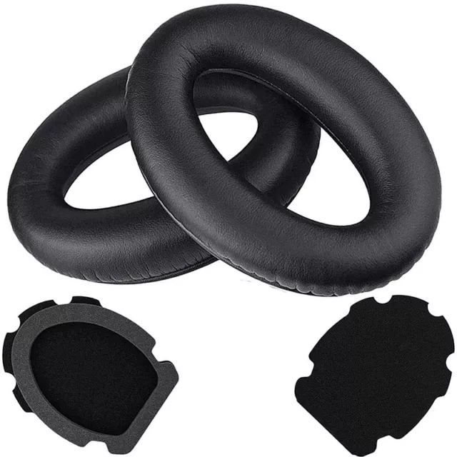 Replacement For Bose A10 A20 Ear Pads Aviation X Headphone Black Cushion