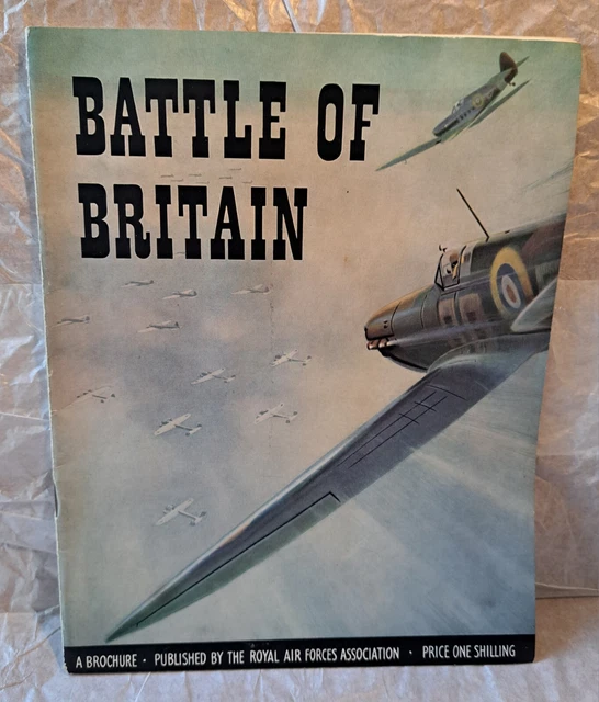 Brochure Commémorative "Battle Of Britain" - Édition 1954 - RAF Association - En Anglais