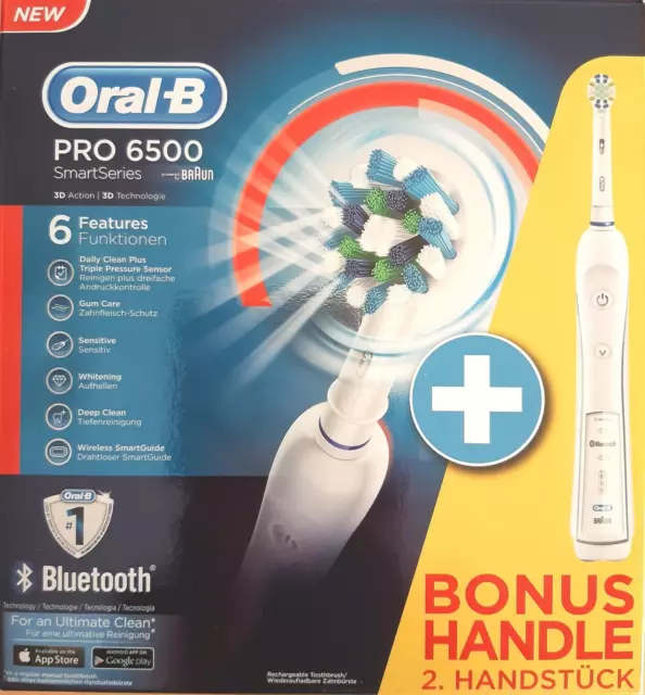 Originale Verpackung für Braun Oral B Smart Series Pro 6500 Zubehör OVP