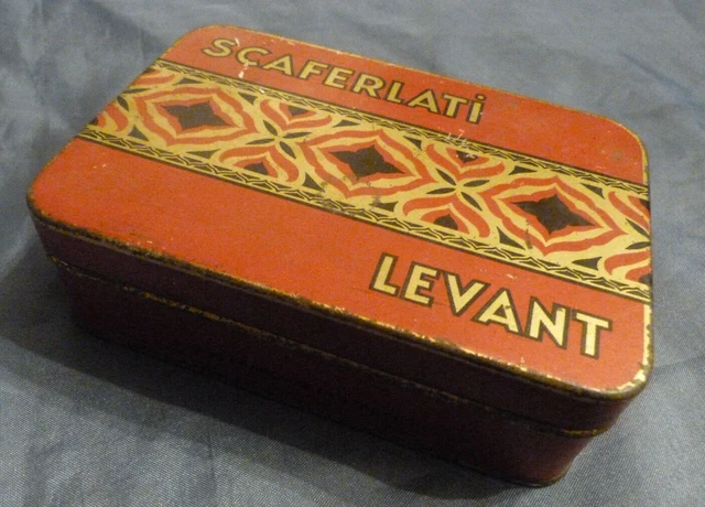 ANCIENNE BOITE DE TABAC : SCAFERLATI LEVANT 50 grammes EUR 9,00 ...