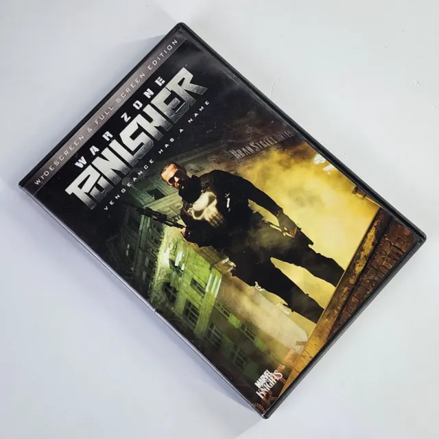 Punisher: War Zone (DVD, 2009, Full Screen Widescreen) Dominic West, Julie Benz