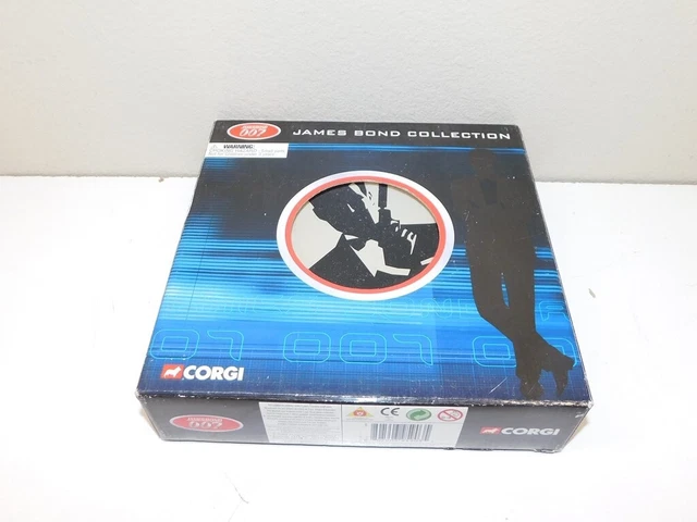 Corgi James Bond 007 Film Canister 4 Piece Gift Set 1/64 XKR DB5 Vanquish Z3