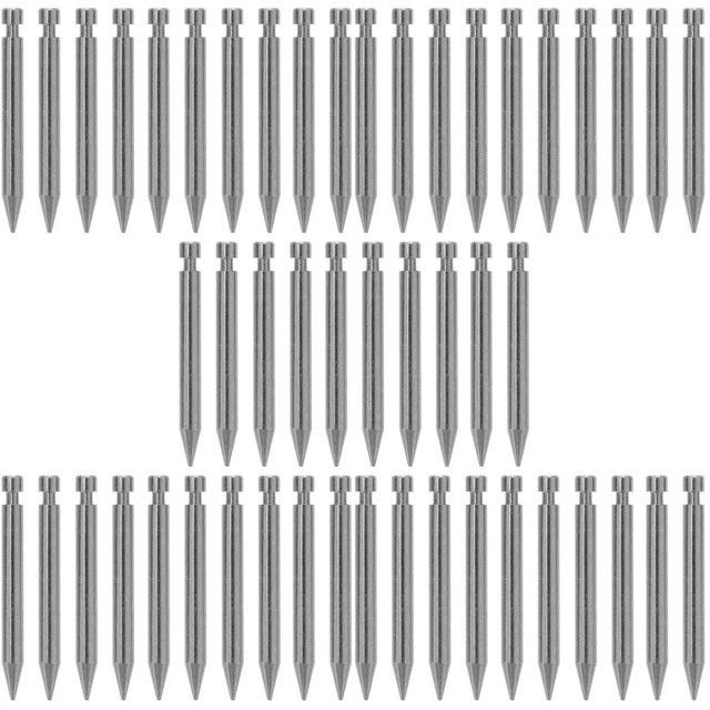 50 piezas Palos Colgantes Joyería Estante Oreja Estante Pared Collar Soporte