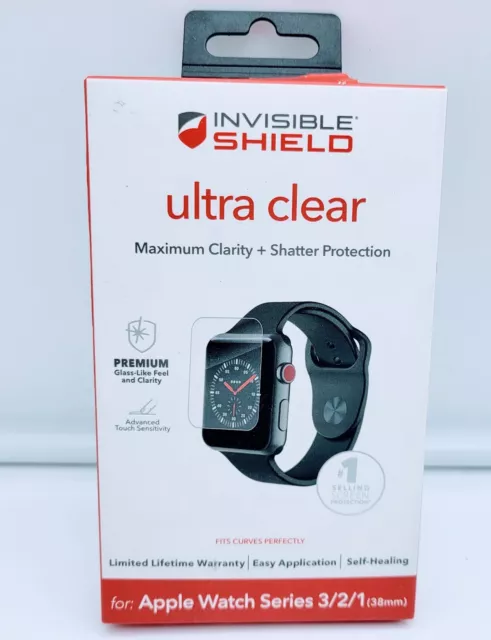 ZAGG Invisible Shield Apple Watch 38mm - Ultra Clear fit series 1,2,3