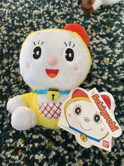 Dorami Doraemon Bandai 2009 Plush Sekiguchi 7" Stuffed Toy Doll Japan Sister