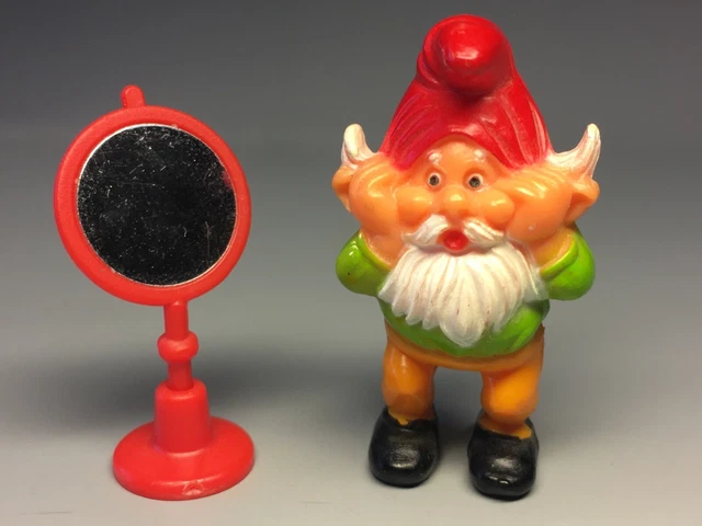 HPF: I nani del bagno - muffola mattutina con specchio 1991 - 100% originale!!!